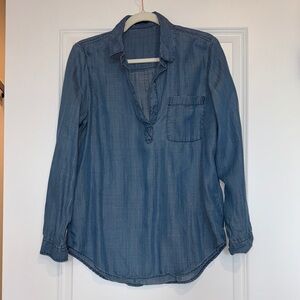 Velvet Heart Light Blue Denim Top